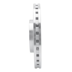 Mercedes-Benz ML250 Brake Rotor (1) - Front Right - R1 Concepts - Drilled & Slotted - Silver - `12-`18